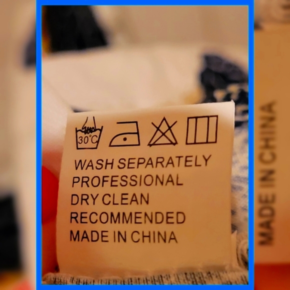 NWT SM WORDROBE Printed Leafs Dress 100 COTTON - Picture 14 of 16